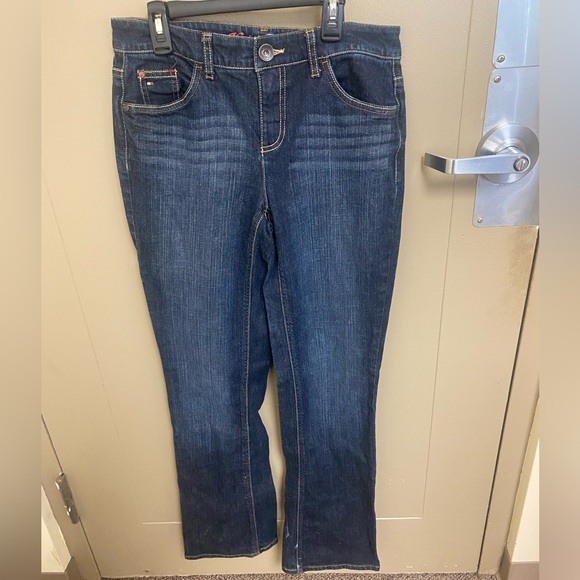 Tommy Hilfiger Hope  Boot Cut Jeans size 4 Dark Blue NEW - Picture 1 of 7
